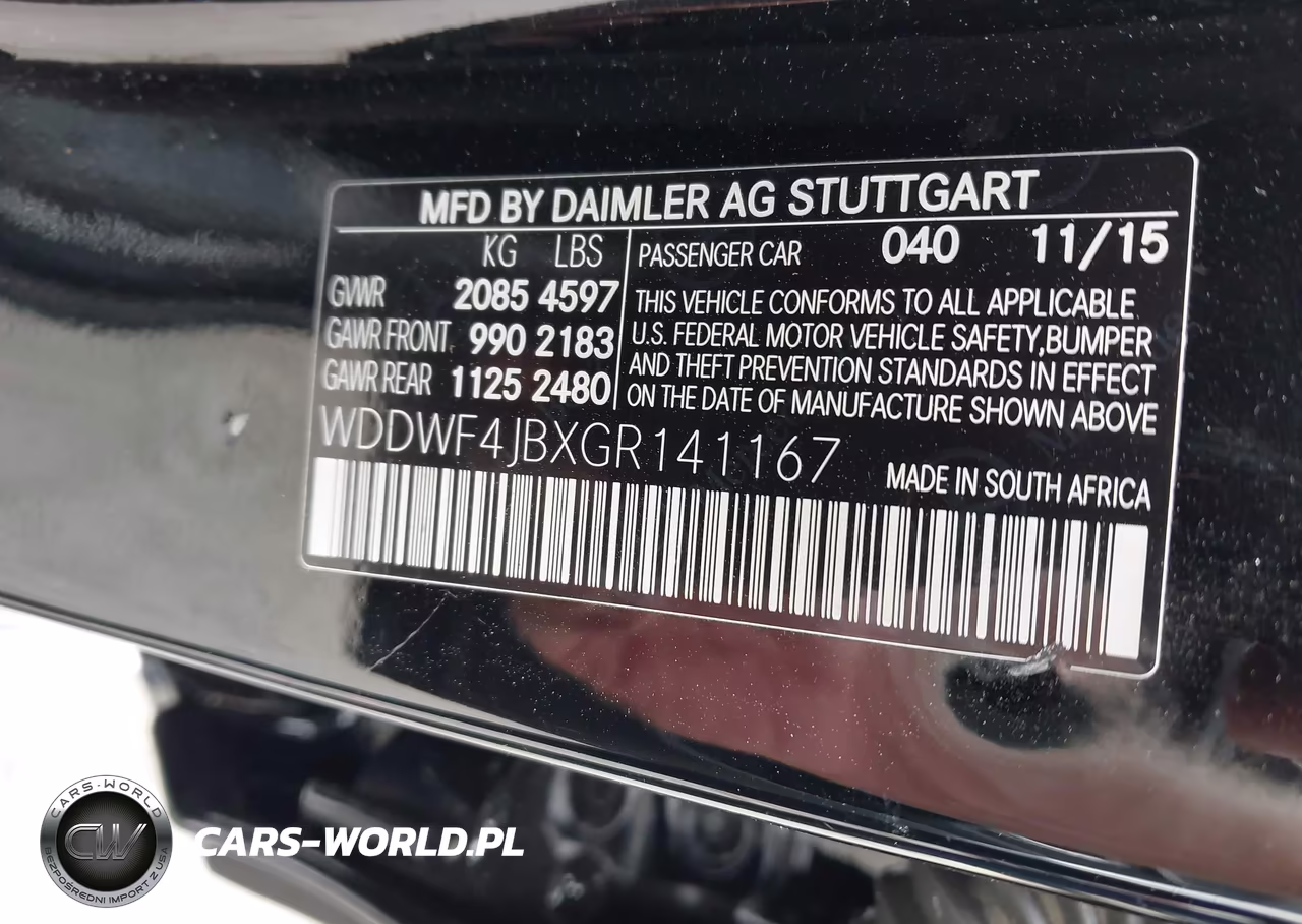 2016 Mercedes-Benz C 300 VIN:WDDWF4JBXGR141167 - 9