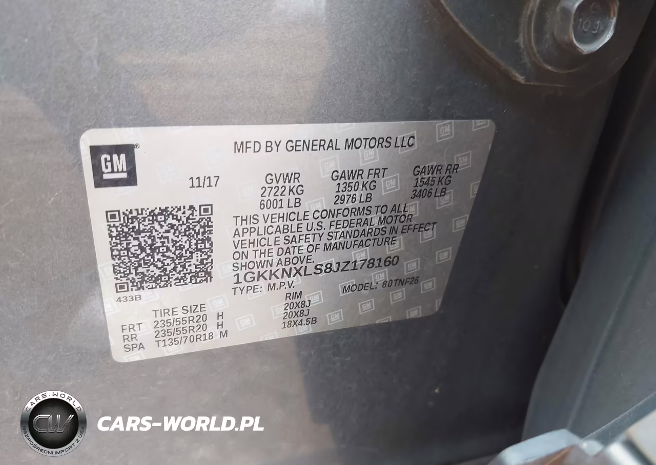 2018 GMC Acadia Denali VIN:1GKKNXLS8JZ178160 - 9