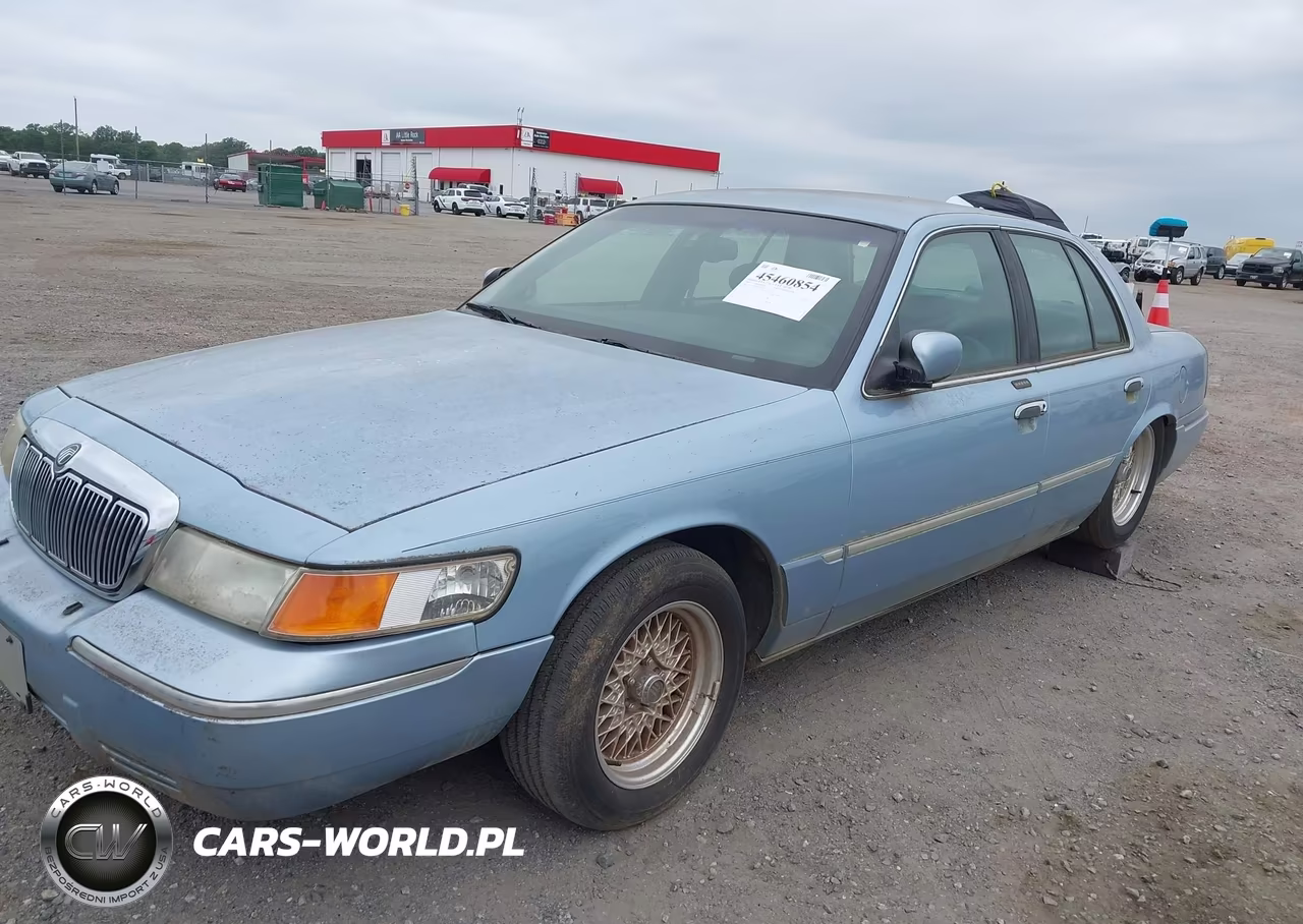 2000 Mercury Grand Marquis Ls VIN:2MEFM75W3YX707576 - 2