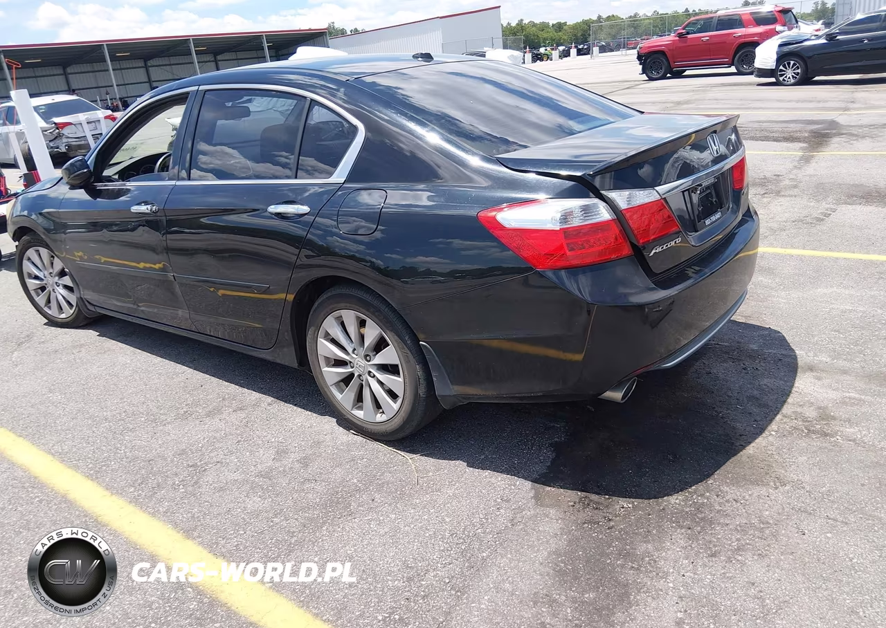2013 Honda Accord Ex-L V-6 VIN:1HGCR3F82DA003632 - 3