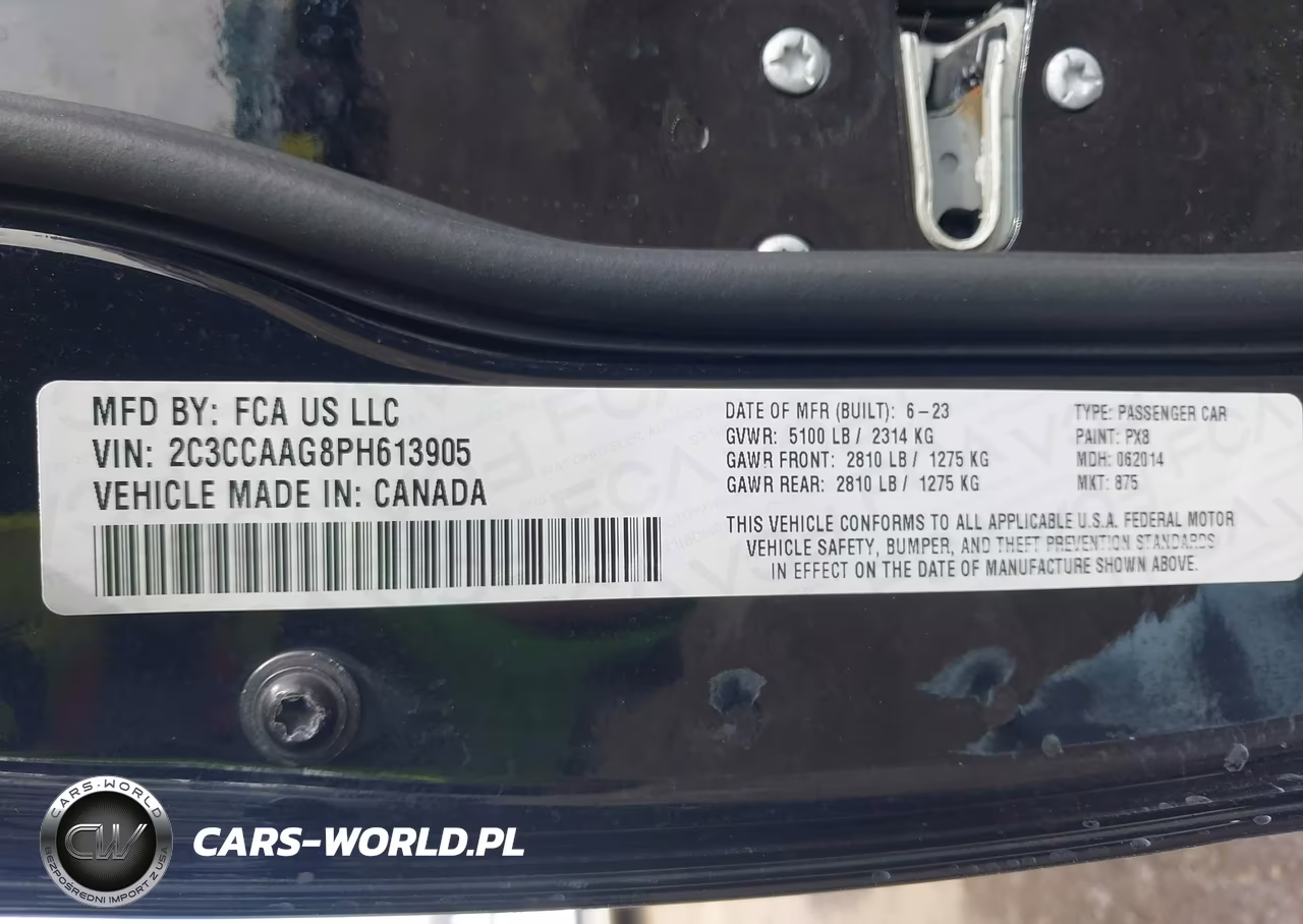 2023 Chrysler 300 Touring VIN:2C3CCAAG8PH613905 - 9