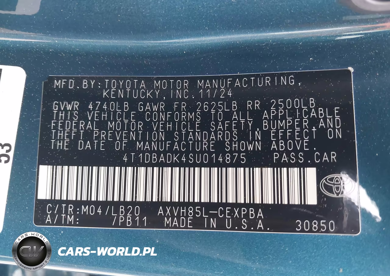 2025 Toyota Camry Xse VIN:4T1DBADK4SU014875 - 9