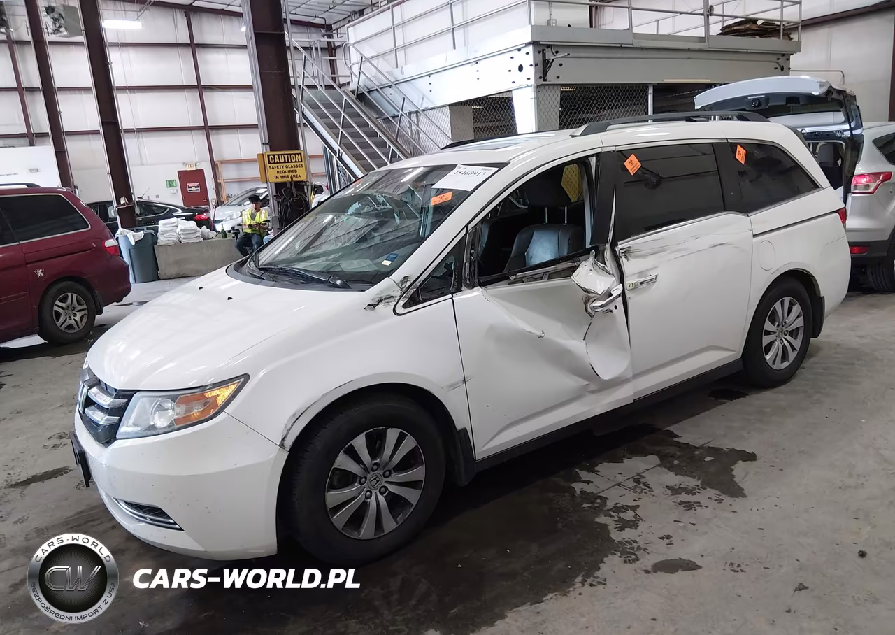 2014 Honda Odyssey Ex-L VIN:5FNRL5H6XEB129019 - 2