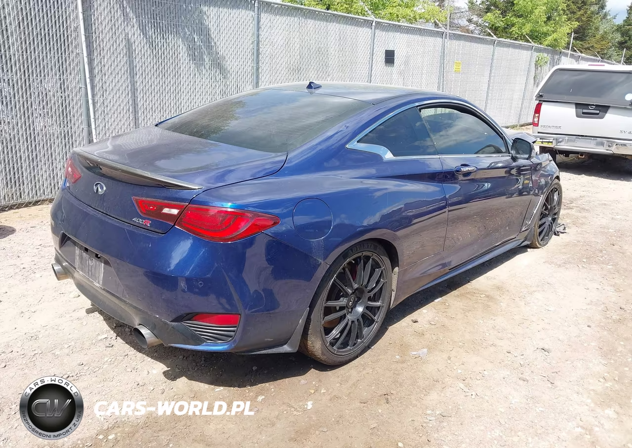 2017 Infiniti Q60 3.0T Red Sport 400 VIN:JN1FV7EK0HM611376 - 4