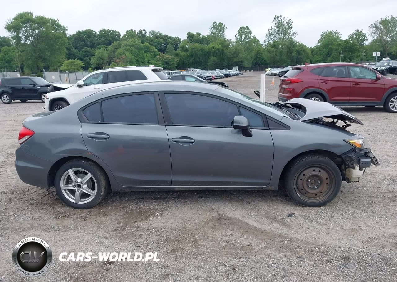 2013 Honda Civic Lx VIN:19XFB2F53DE235752 - 14