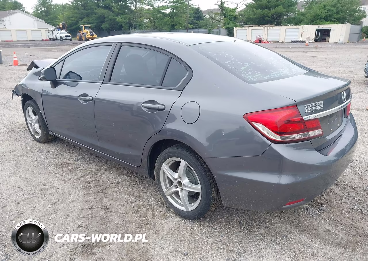 2013 Honda Civic Lx VIN:19XFB2F53DE235752 - 3