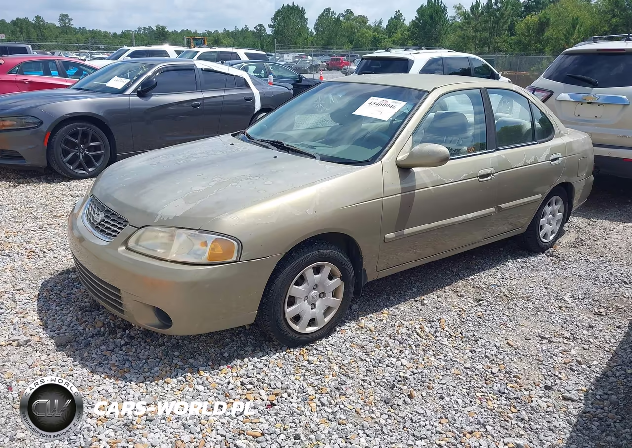 2002 Nissan Sentra Gxe VIN:3N1CB51D02L678634 - 2