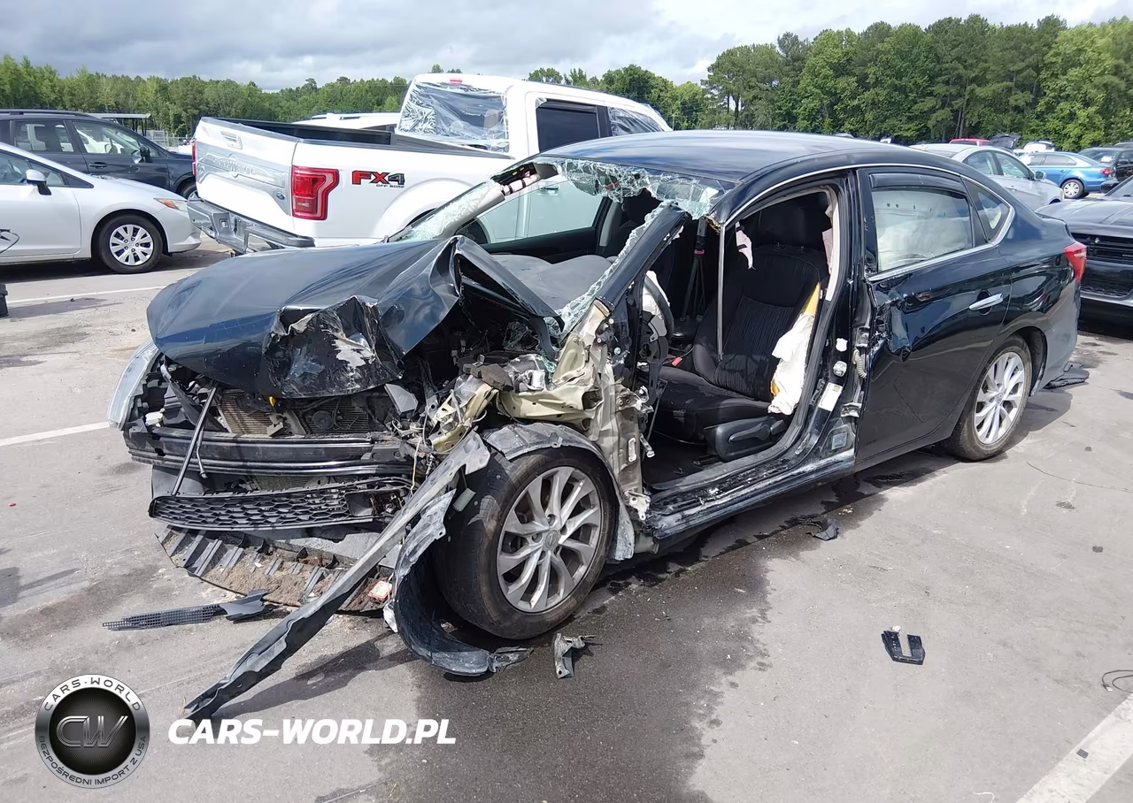2019 Nissan Sentra Sv VIN:3N1AB7AP1KL610971 - 2