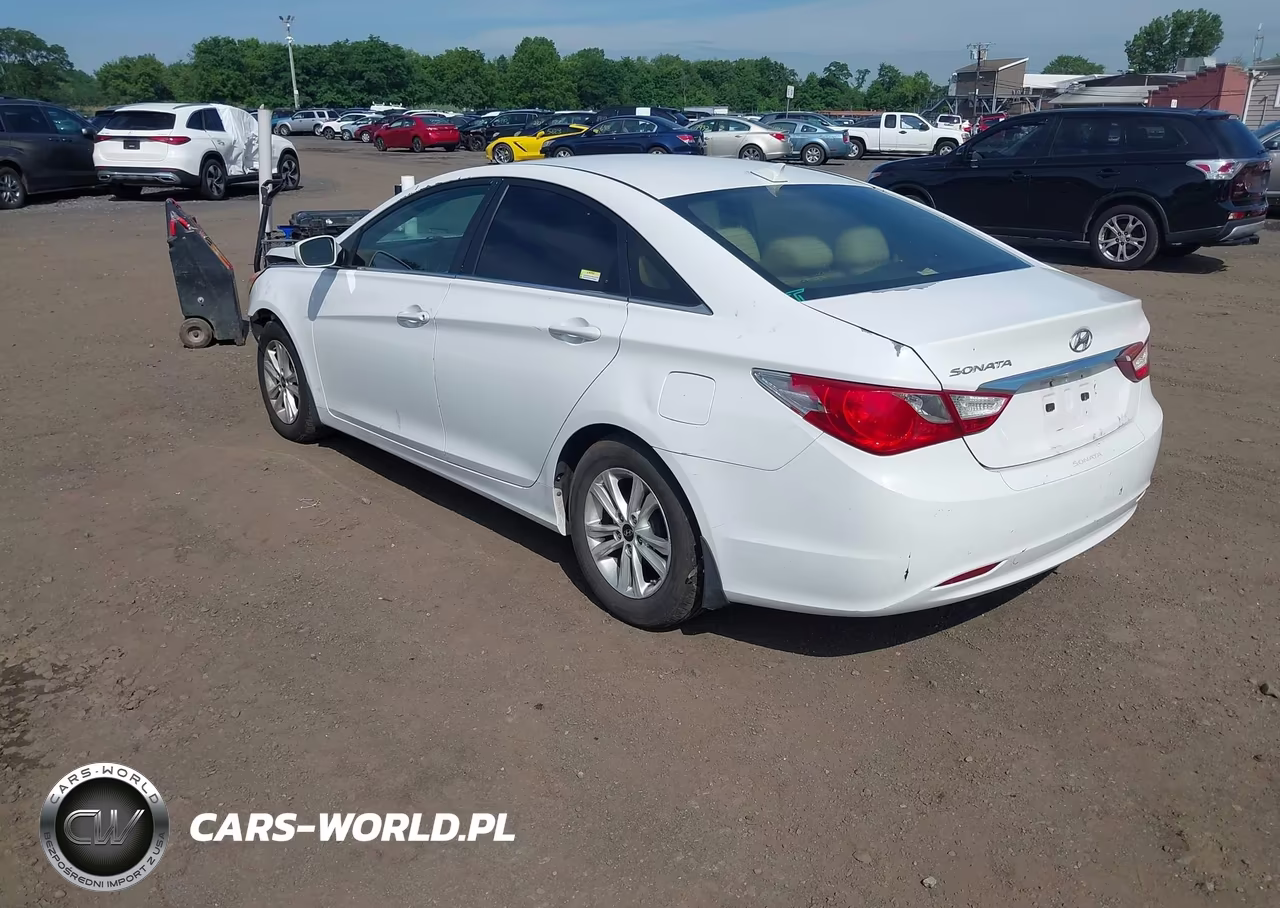 2013 Hyundai Sonata Gls VIN:5NPEB4AC7DH659735 - 3