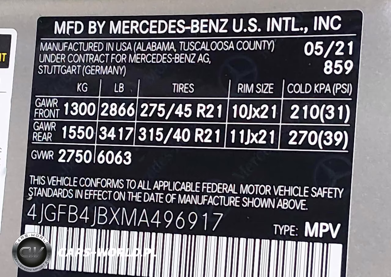 2021 Mercedes-Benz Gle 350 VIN:4JGFB4JBXMA496917 - 9