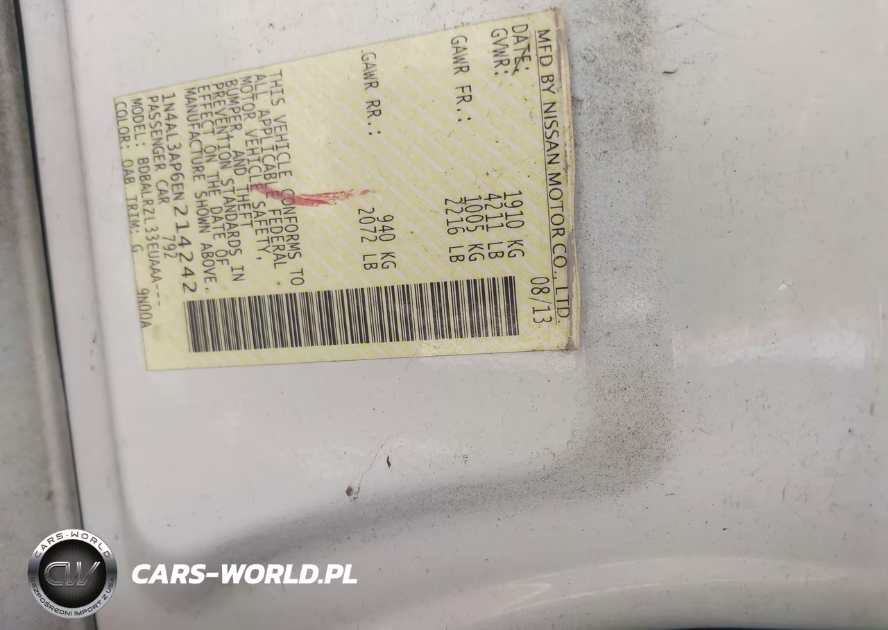 2014 Nissan Altima 2.5 S VIN:1N4AL3AP6EN214242 - 9