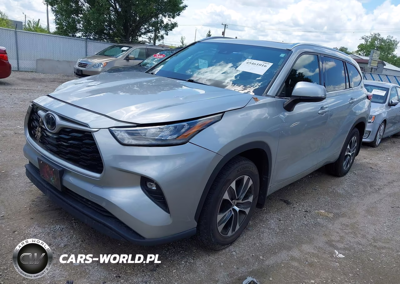 2020 Toyota Highlander Xle VIN:5TDGZRBH8LS502834 - 2
