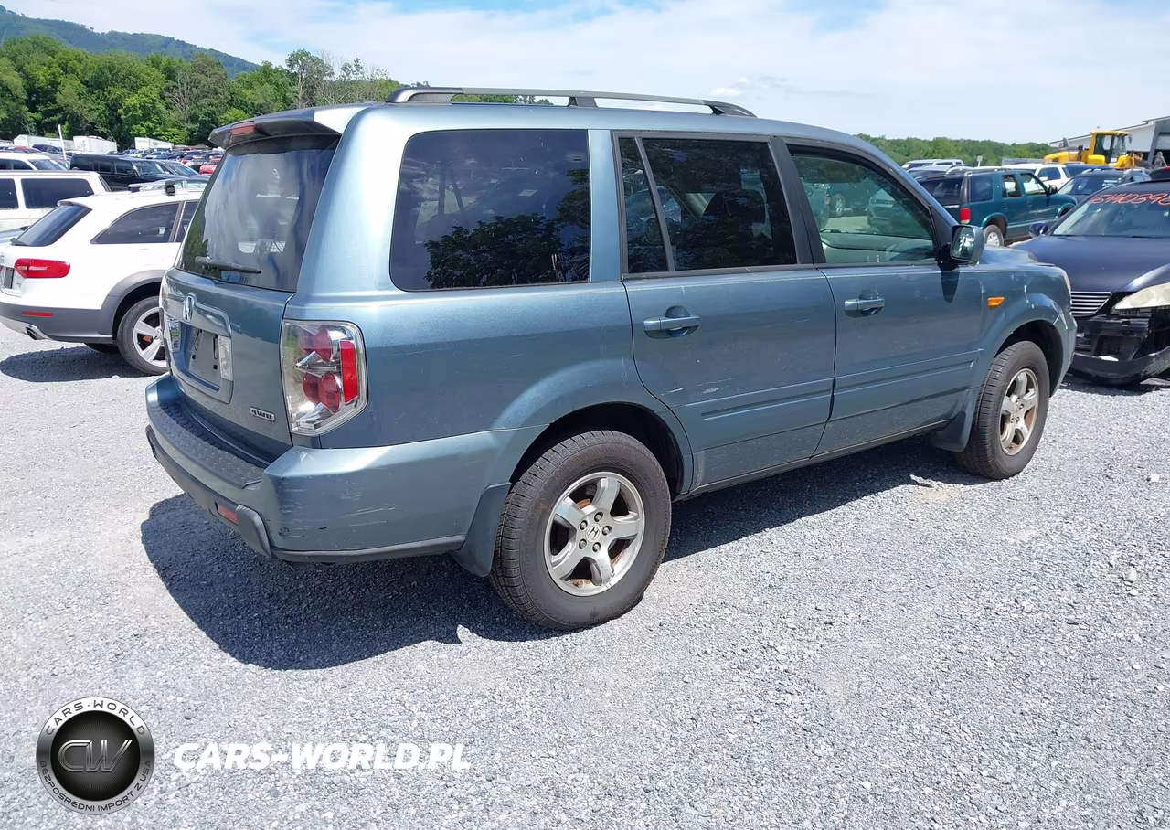 2007 Honda Pilot Ex-L VIN:2HKYF18557H517461 - 4