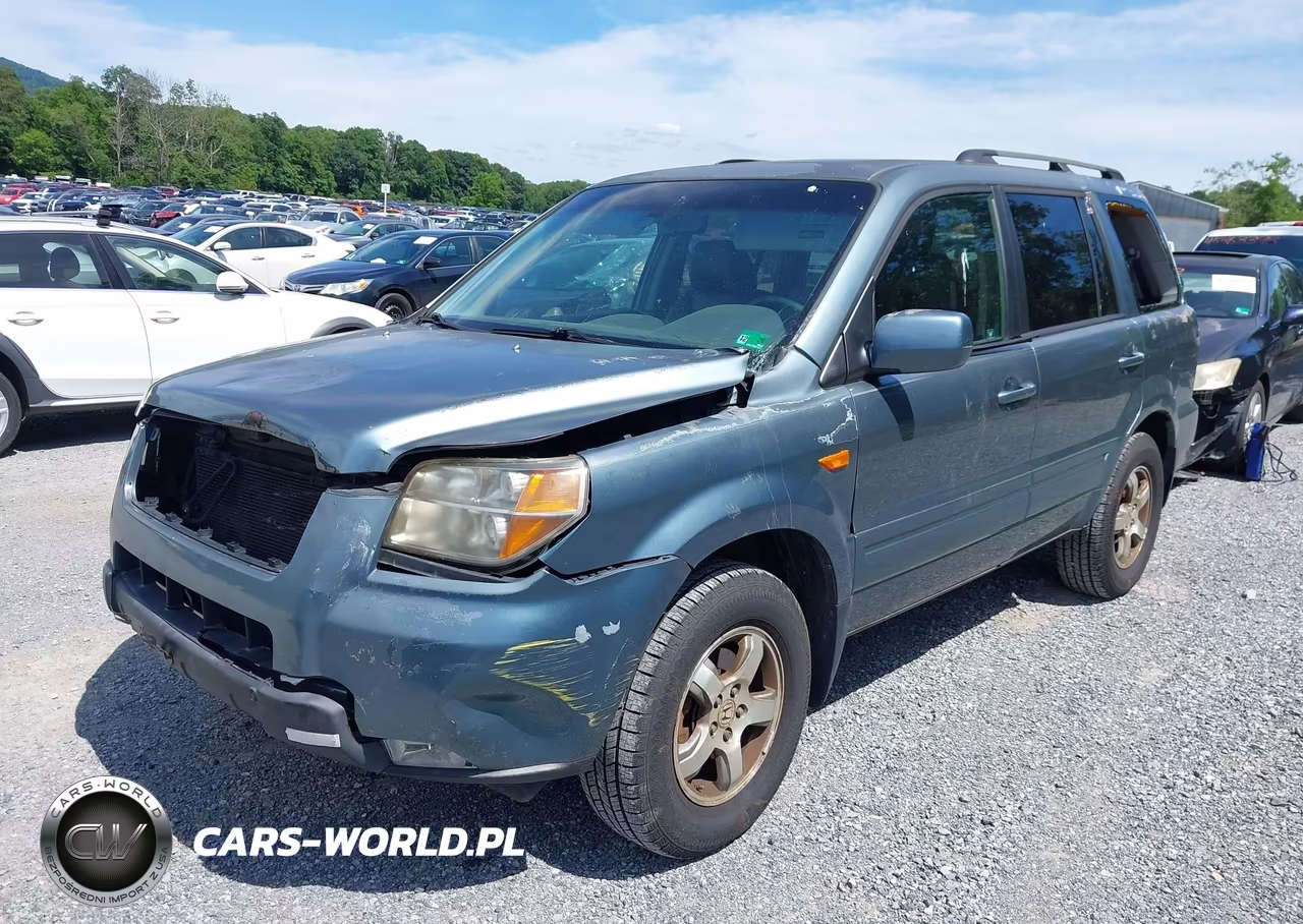 2007 Honda Pilot Ex-L VIN:2HKYF18557H517461 - 6