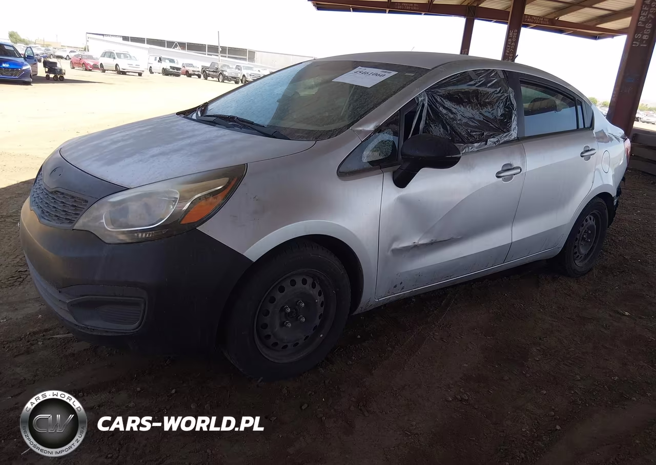 2015 Kia Rio Lx VIN:KNADM4A39F6509514 - 2