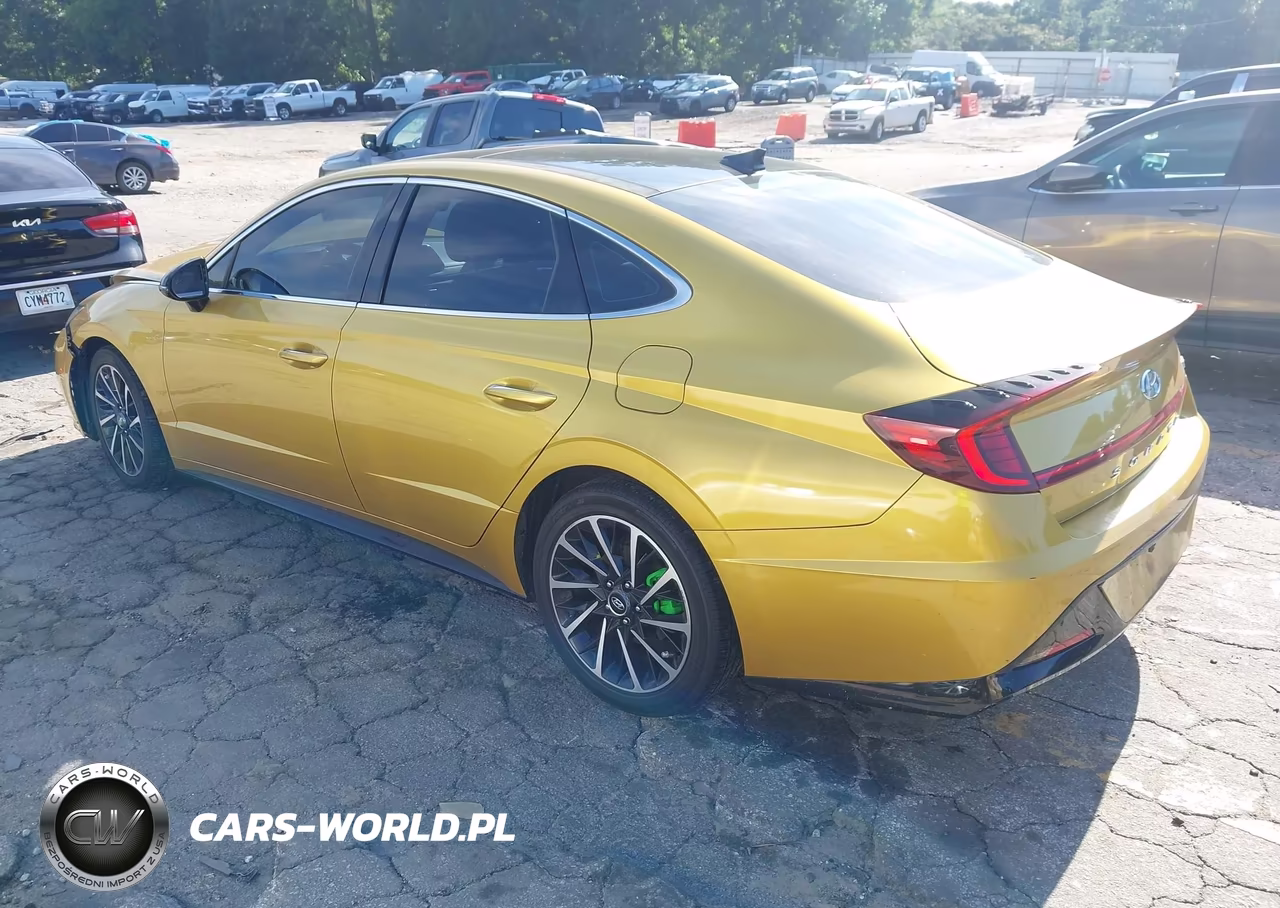2020 Hyundai Sonata Sel Plus VIN:5NPEJ4J29LH013783 - 3