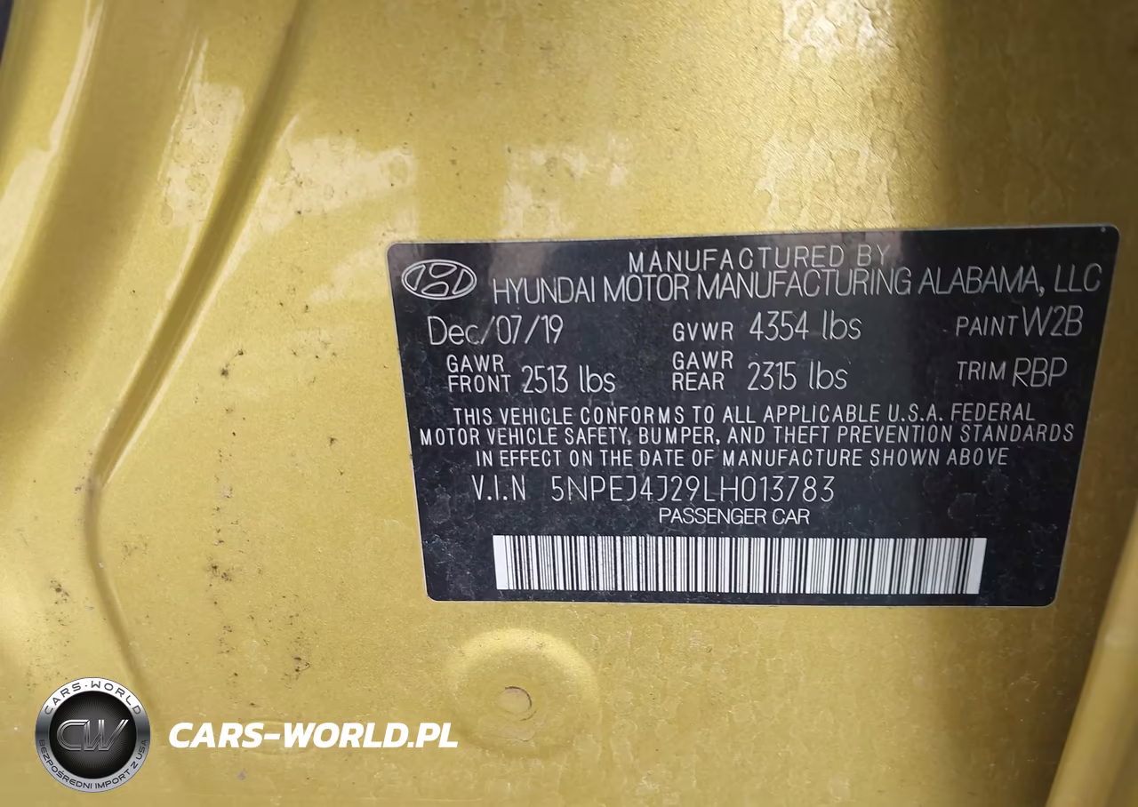 2020 Hyundai Sonata Sel Plus VIN:5NPEJ4J29LH013783 - 9