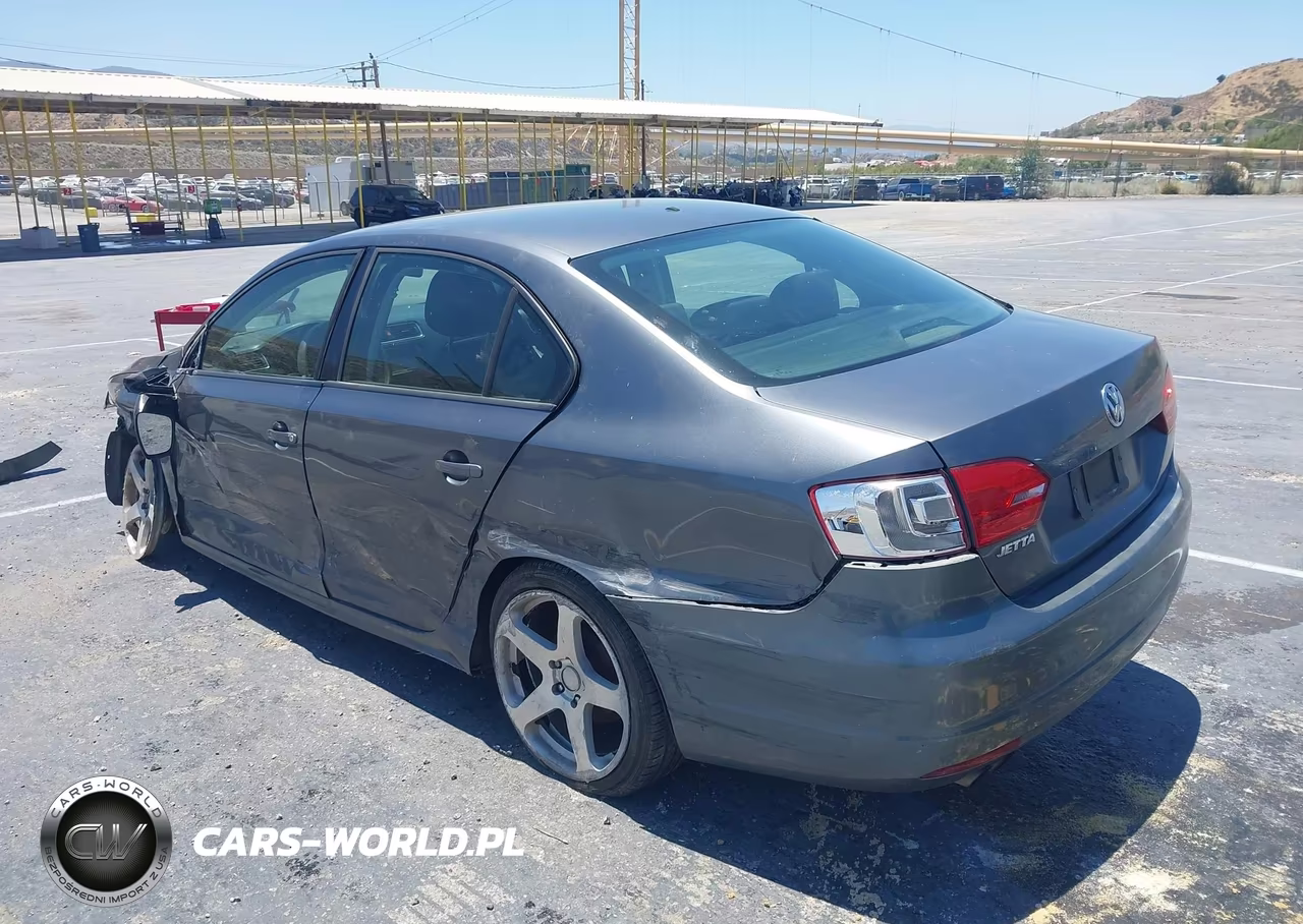 2012 Volkswagen Jetta 2.0L S VIN:3VW2K7AJ9CM310987 - 3