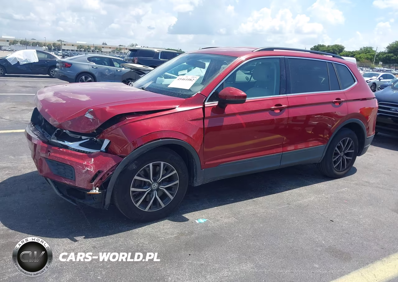 2019 Volkswagen Tiguan 2.0T Se-2.0T Sel-2.0T Sel R-Line-2.0T Sel R-Line Black VIN:3VV3B7AX0KM135699 - 2