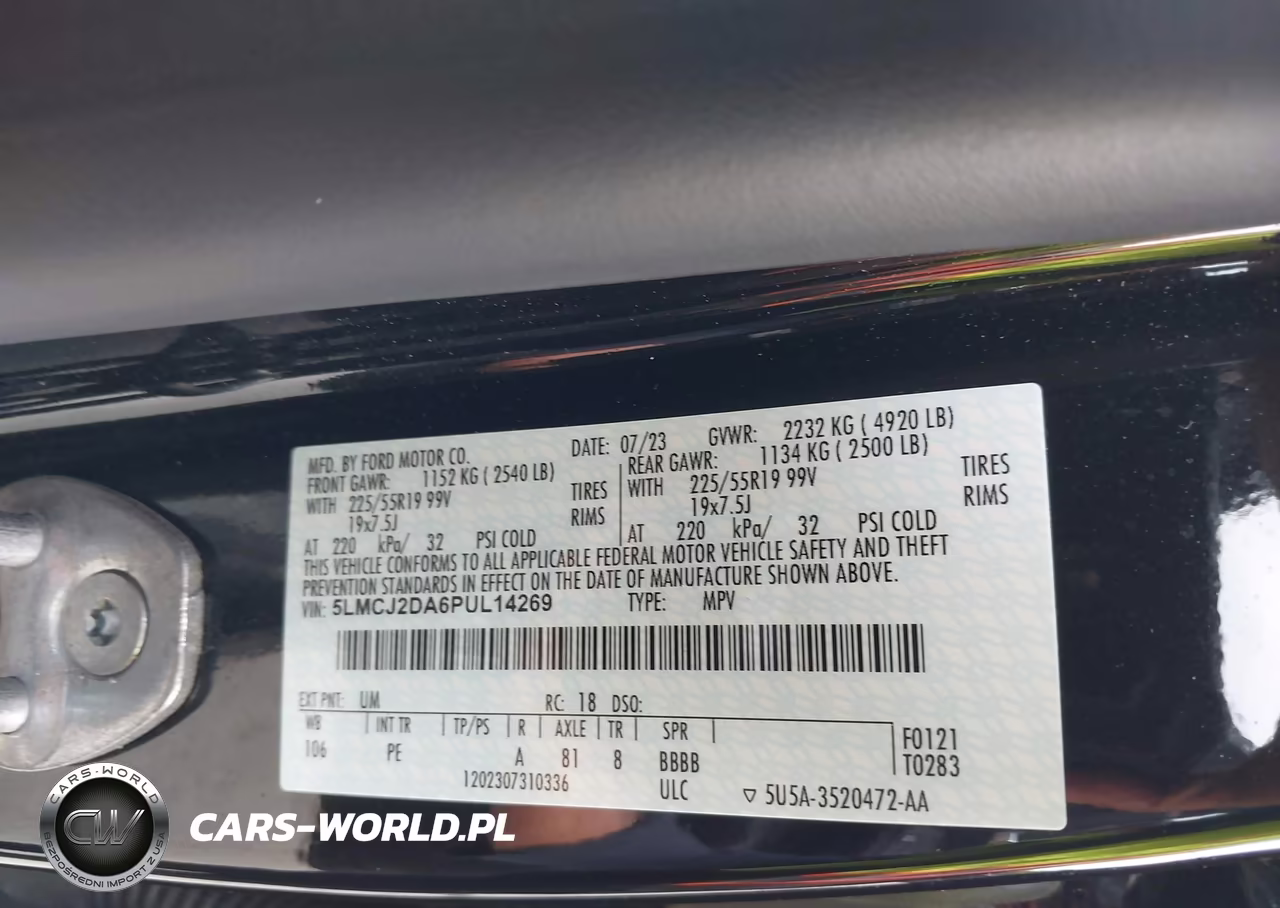 2023 Lincoln Corsair Reserve VIN:5LMCJ2DA6PUL14269 - 9
