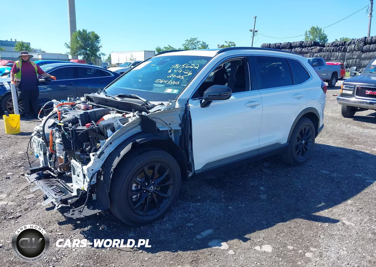 2025 Honda Cr-V Hybrid Sport VIN:7FARS6H5XSE064320 - 2