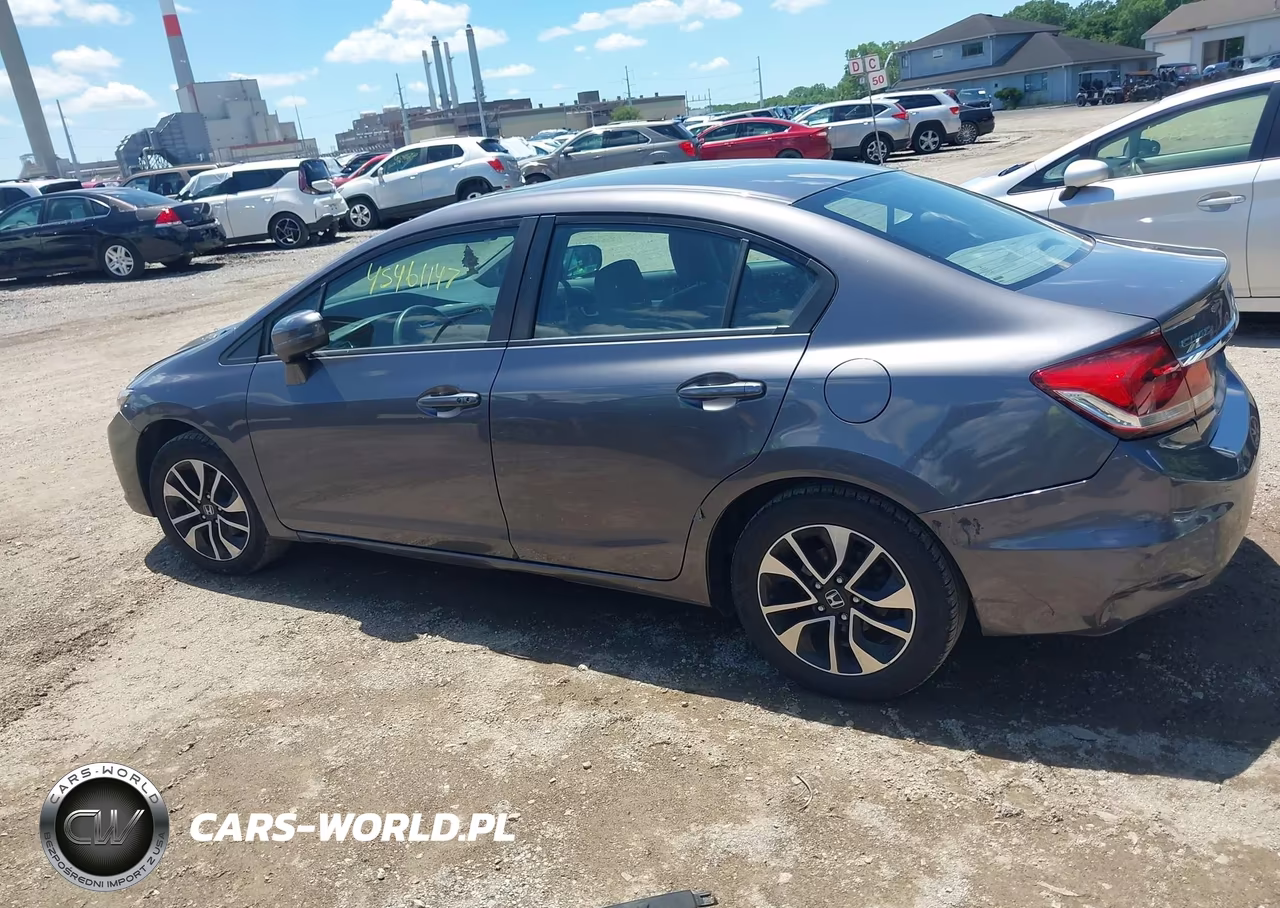 2014 Honda Civic Ex VIN:2HGFB2F82EH538460 - 14