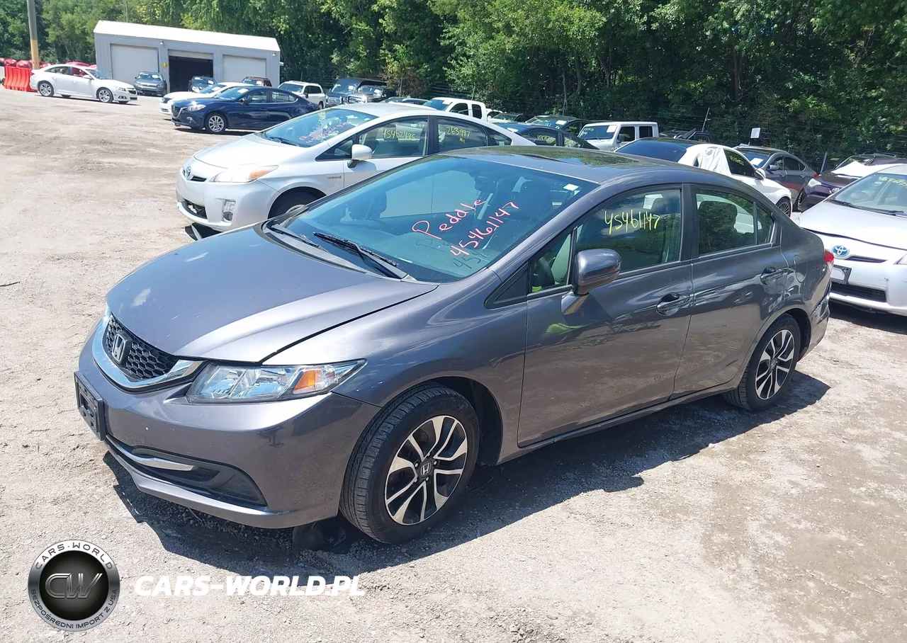 2014 Honda Civic Ex VIN:2HGFB2F82EH538460 - 2