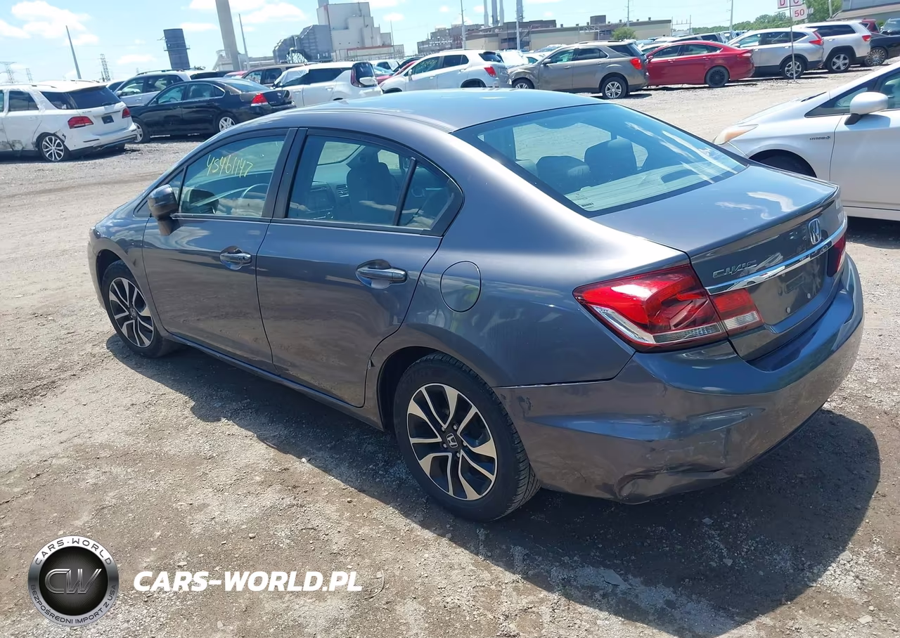 2014 Honda Civic Ex VIN:2HGFB2F82EH538460 - 3