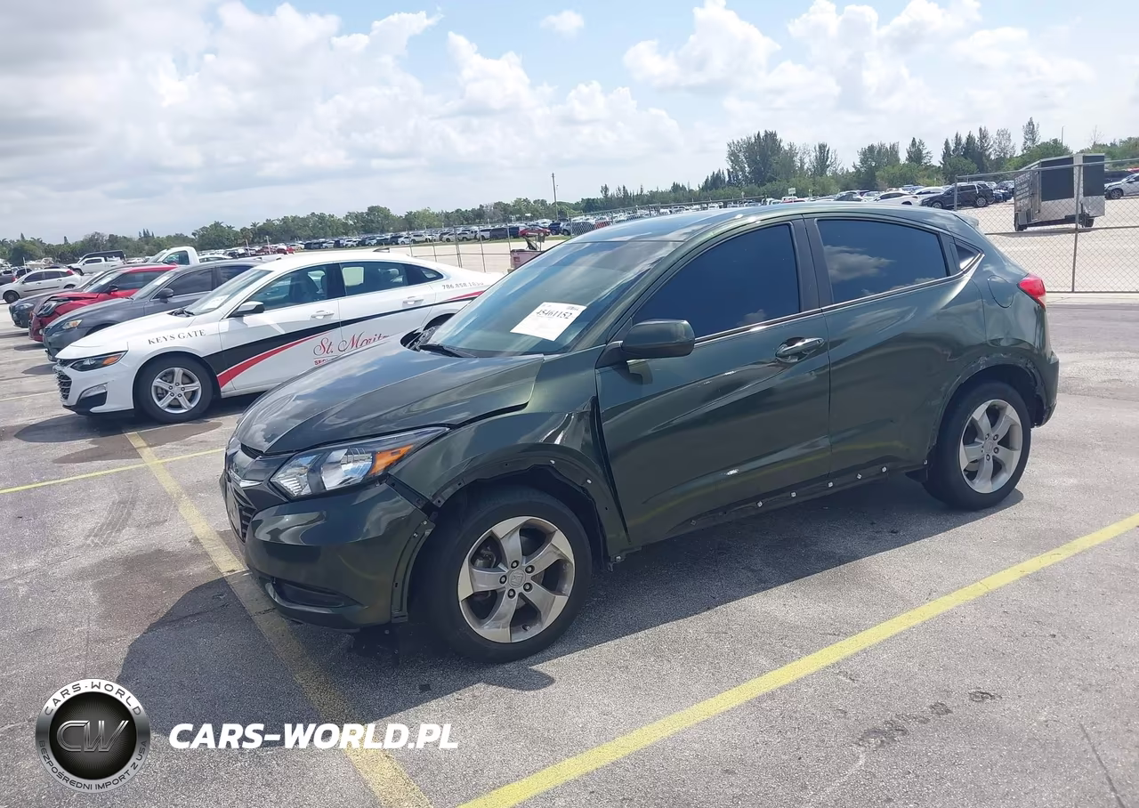 2016 HONDA HR-V LX VIN:3CZRU5H30GM752788 - 2