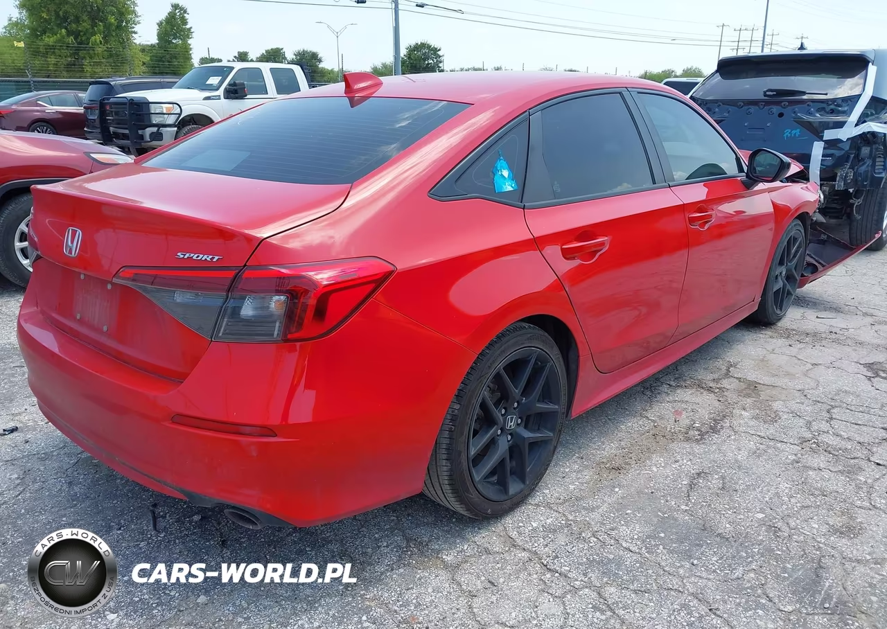 2024 Honda Civic Sport VIN:2HGFE2F57RH551501 - 4