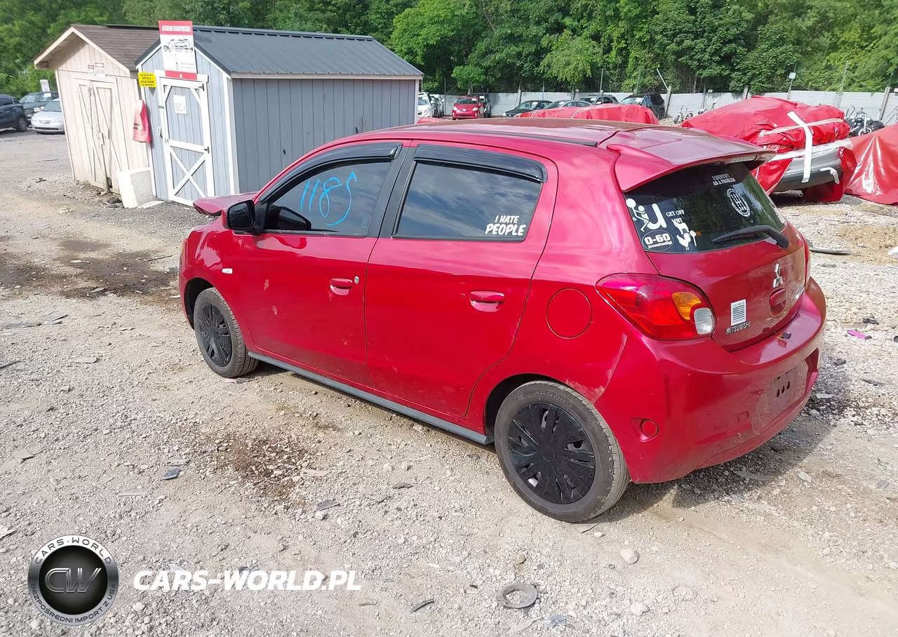 2014 Mitsubishi Mirage De VIN:ML32A3HJ1EH018779 - 3