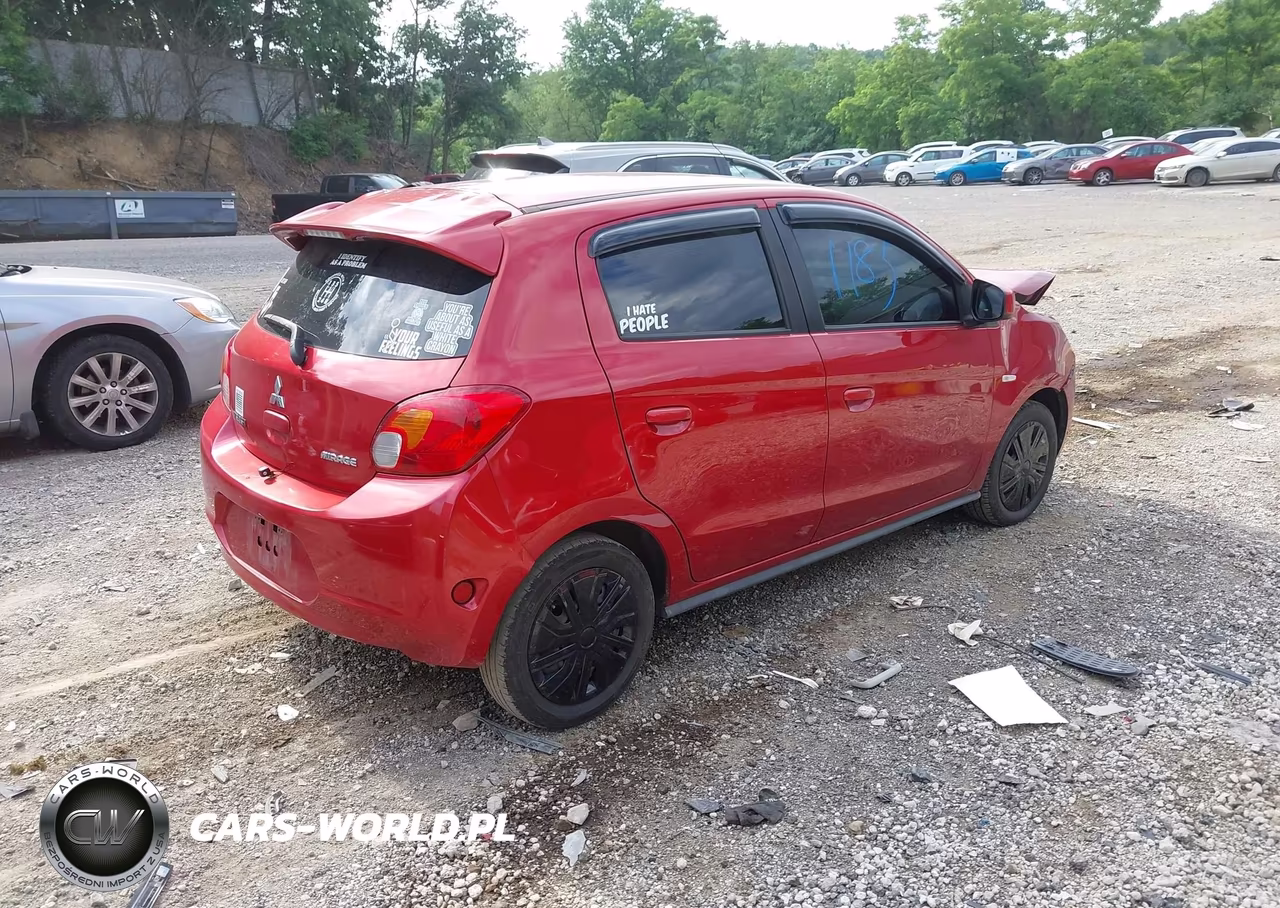 2014 Mitsubishi Mirage De VIN:ML32A3HJ1EH018779 - 4