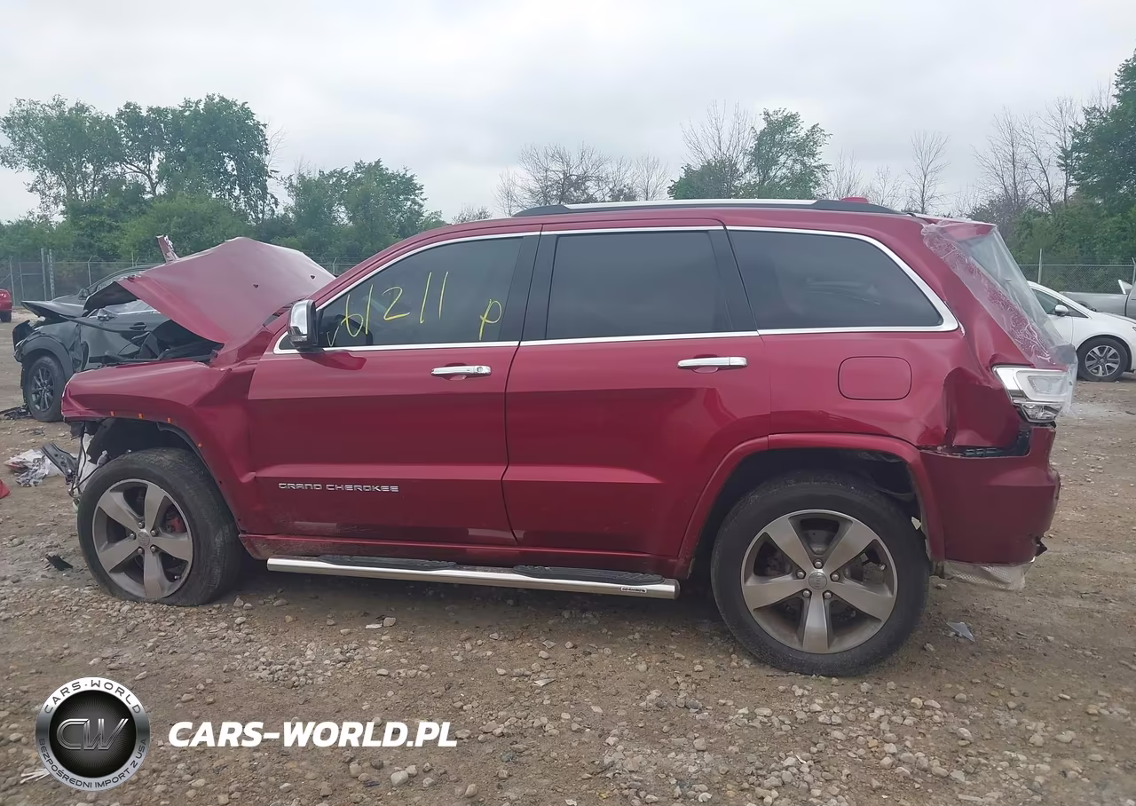 2015 Jeep Grand Cherokee Overland VIN:1C4RJFCG4FC821349 - 14