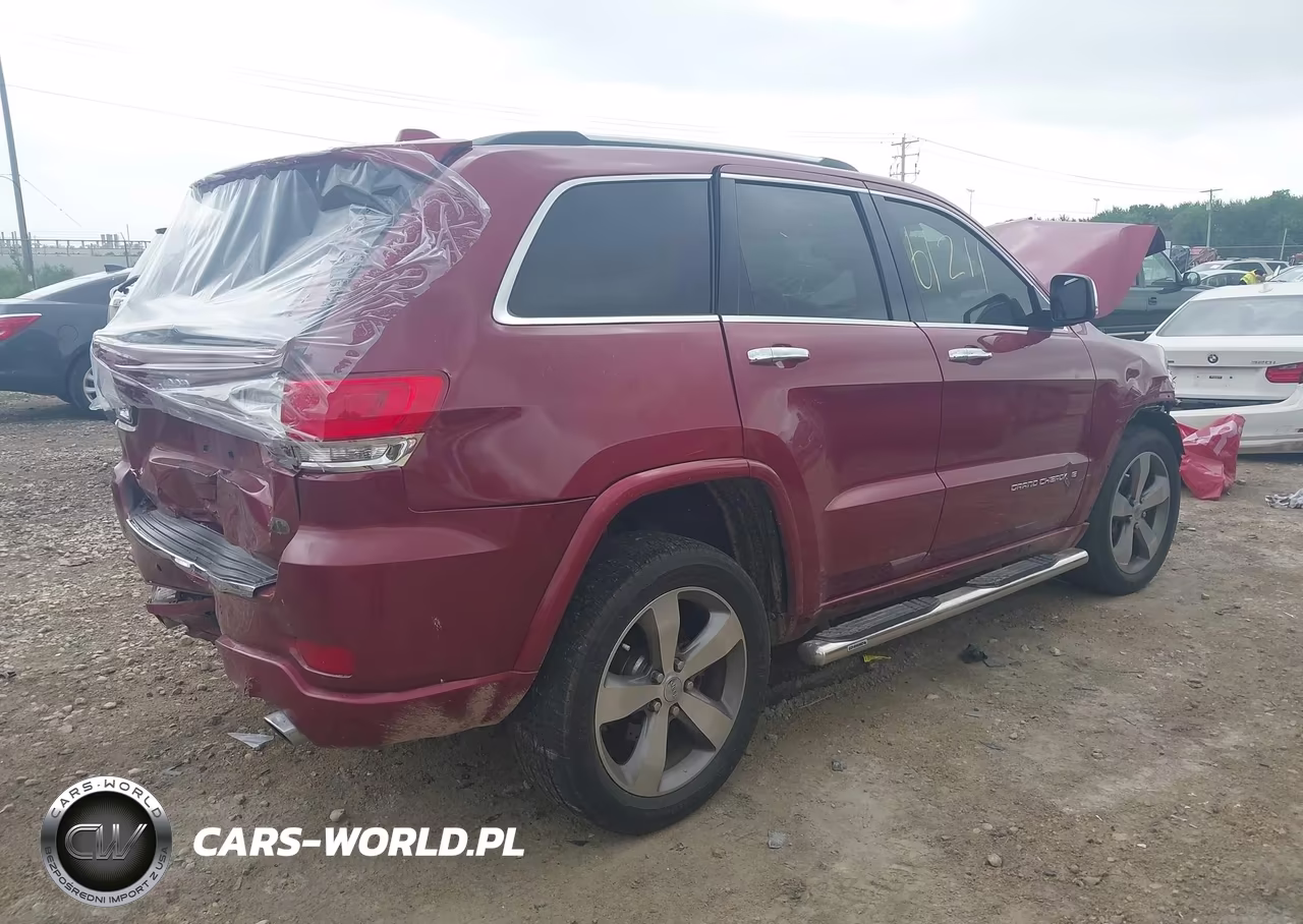 2015 Jeep Grand Cherokee Overland VIN:1C4RJFCG4FC821349 - 4
