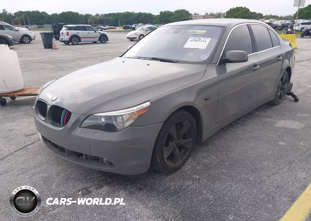 2005 BMW 530I VIN:WBANA73595B813736 - 2