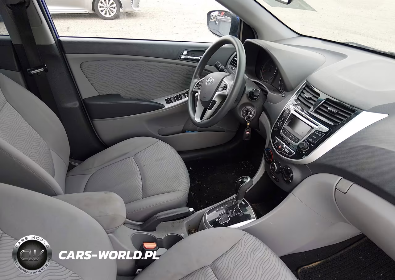 2014 Hyundai Accent Gls VIN:KMHCU4AE2EU601473 - 5