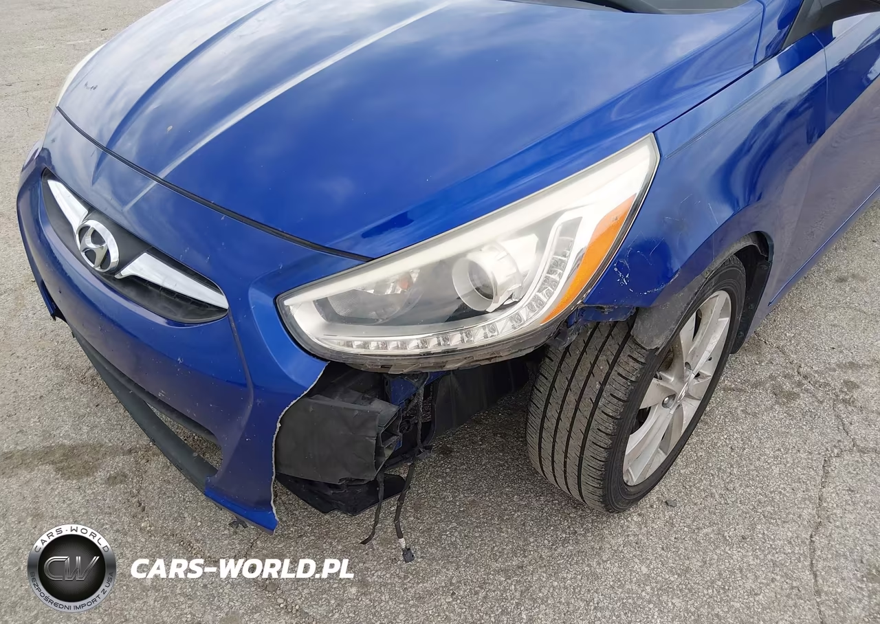 2014 Hyundai Accent Gls VIN:KMHCU4AE2EU601473 - 6