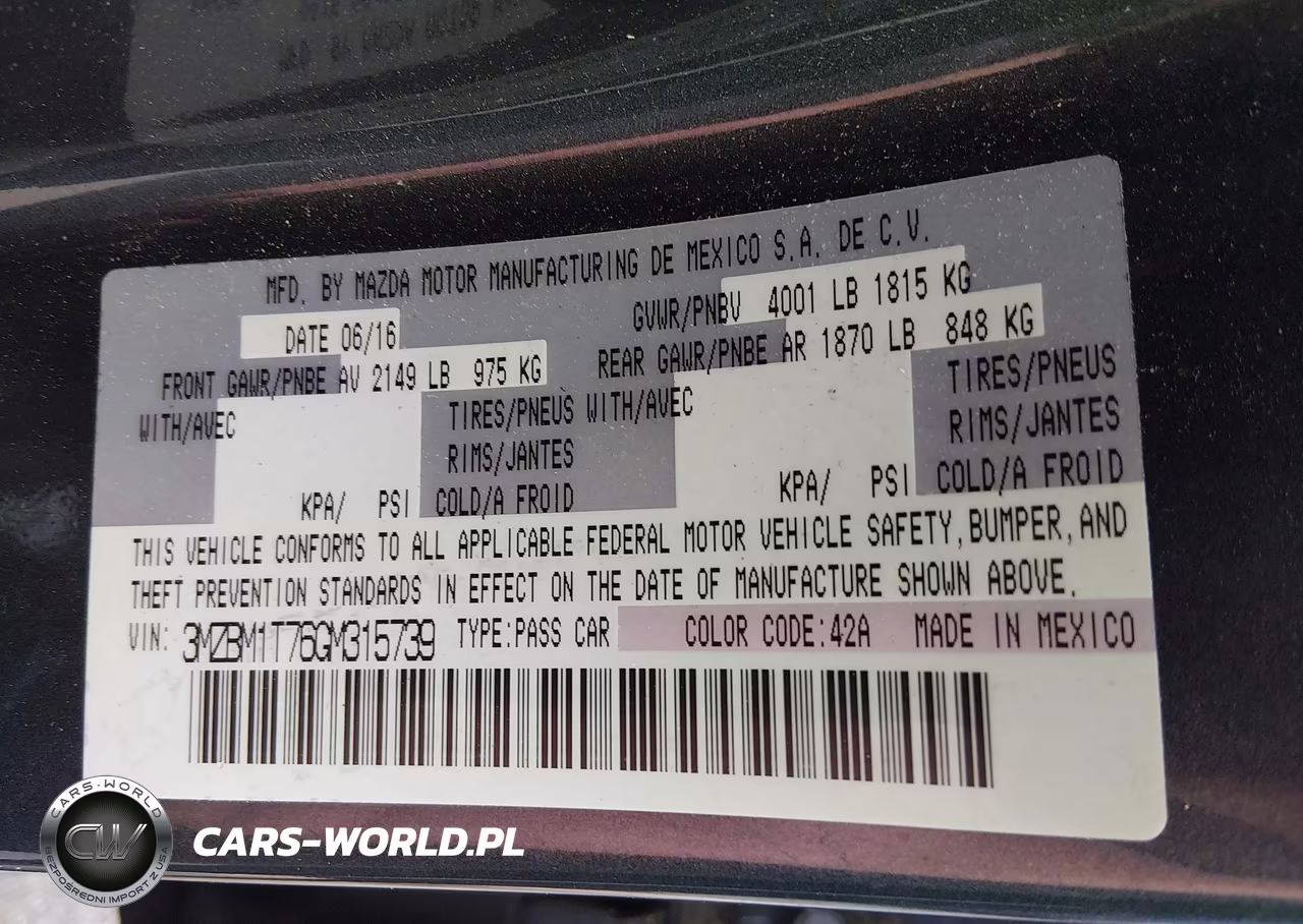 2016 Mazda Mazda3 I Sport VIN:3MZBM1T76GM315739 - 9
