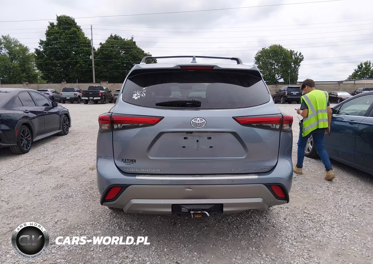 2021 Toyota Highlander Platinum VIN:5TDFZRBH2MS073901 - 17