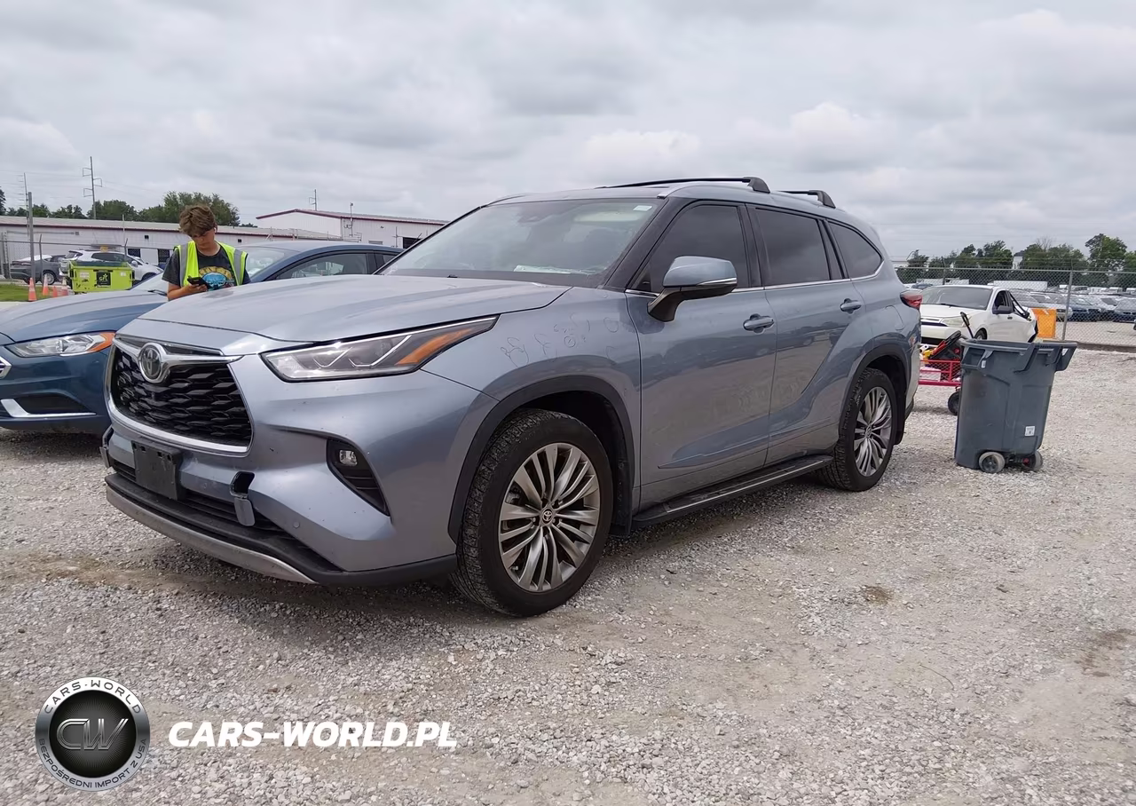 2021 Toyota Highlander Platinum VIN:5TDFZRBH2MS073901 - 2