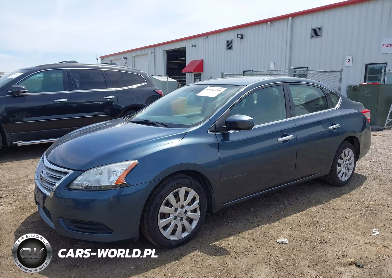 2013 Nissan Sentra Sv VIN:1N4AB7AP2DN900318 - 2