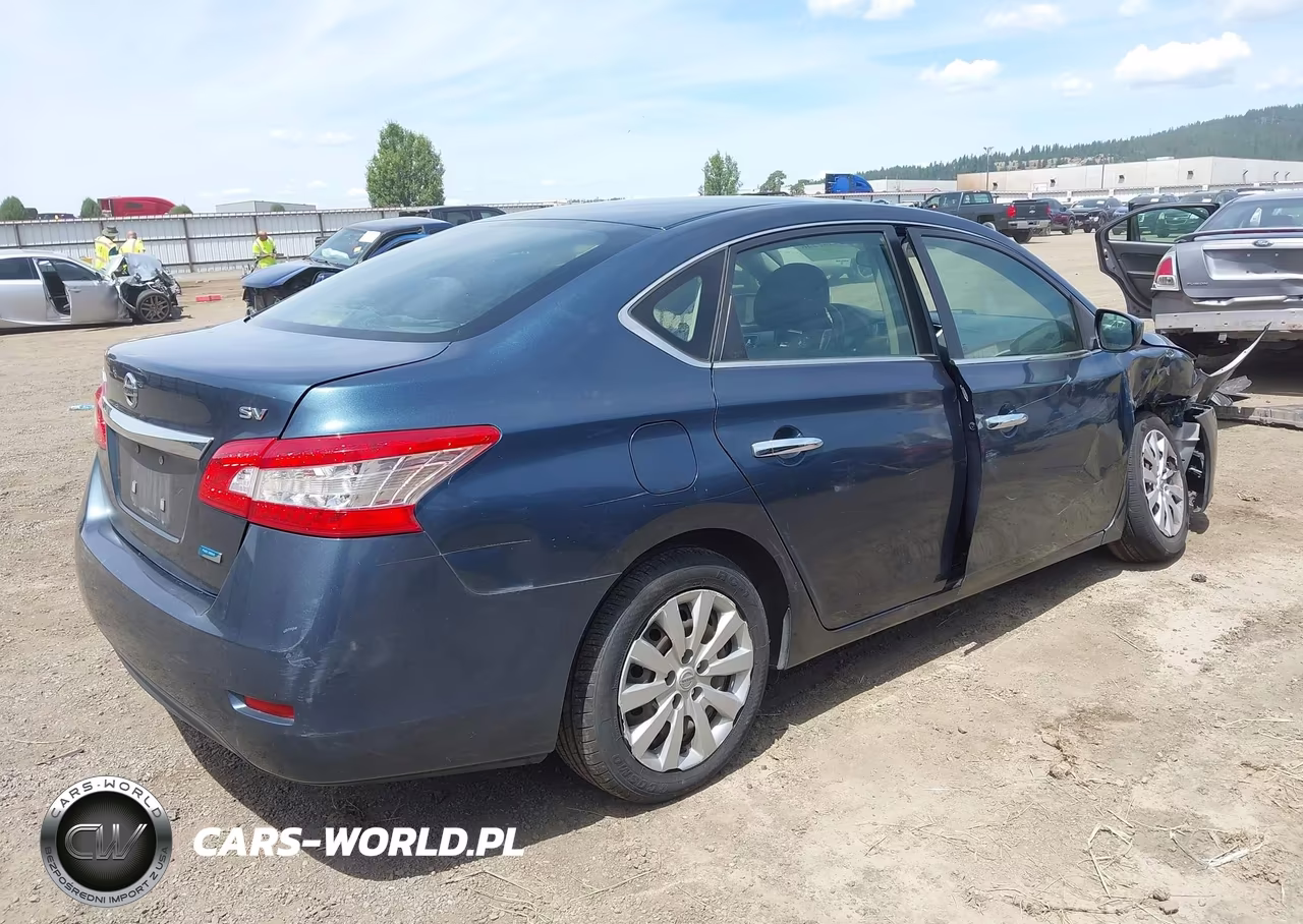 2013 Nissan Sentra Sv VIN:1N4AB7AP2DN900318 - 4