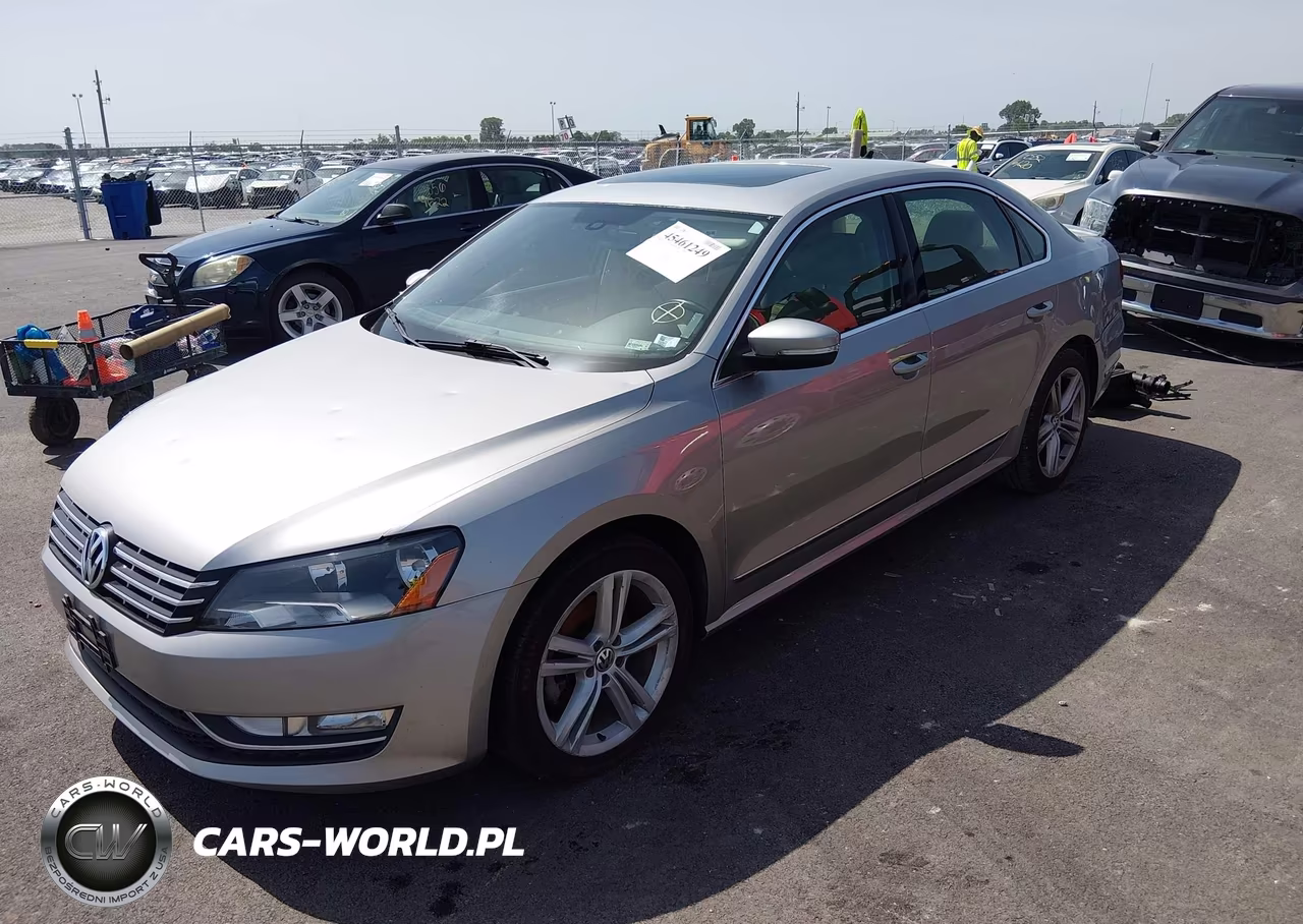2013 Volkswagen Passat 2.0L Tdi Sel Premium VIN:1VWCN7A38DC073604 - 2