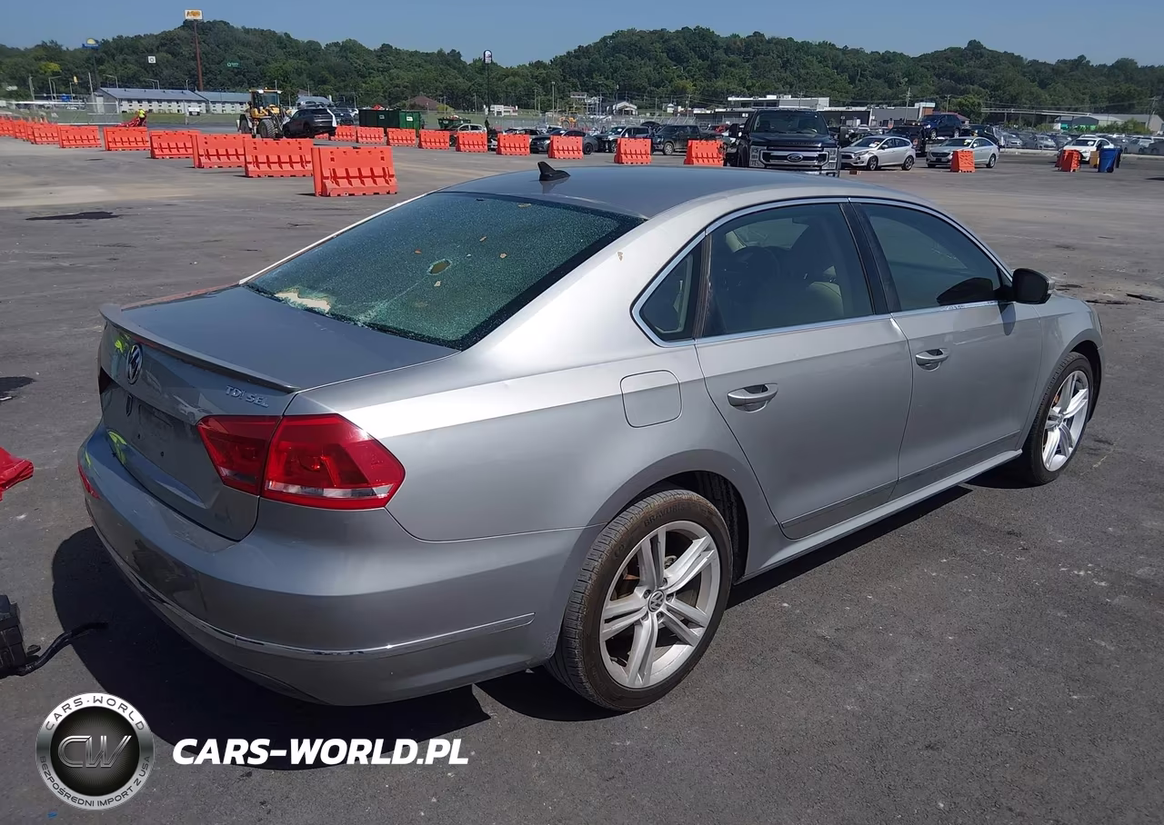 2013 Volkswagen Passat 2.0L Tdi Sel Premium VIN:1VWCN7A38DC073604 - 4