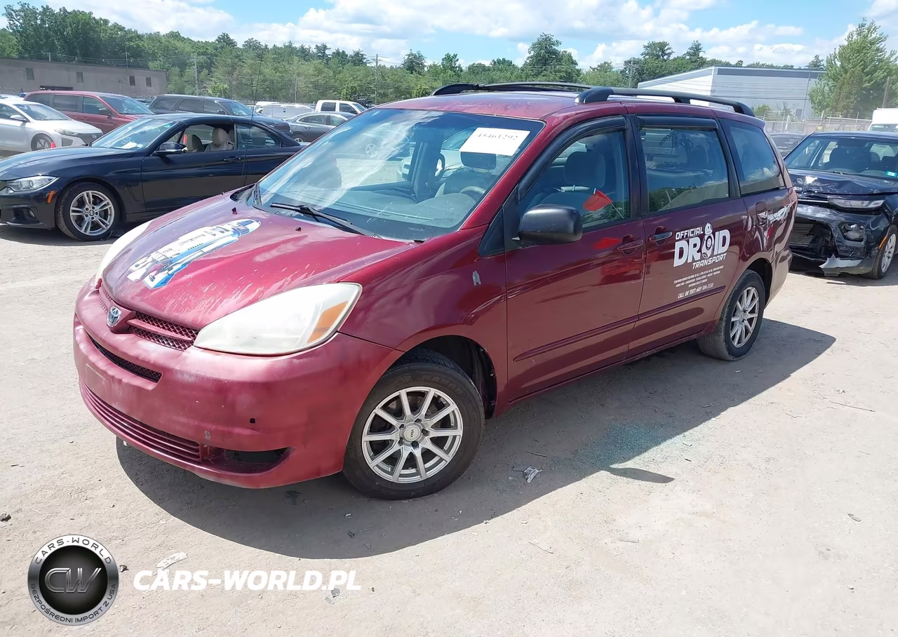2005 Toyota Sienna Ce VIN:5TDZA23C65S317713 - 2