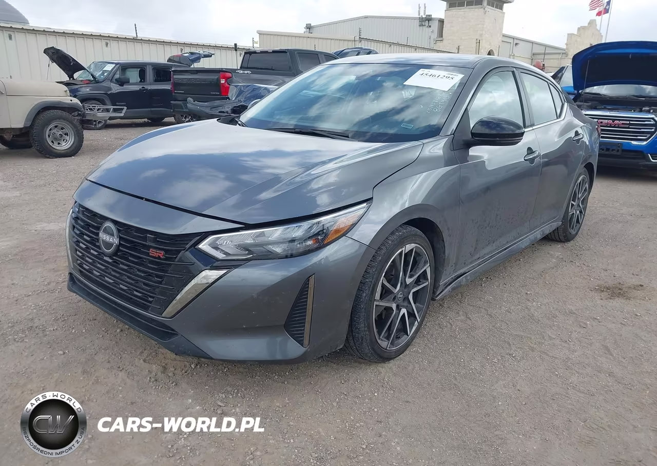 2025 Nissan Sentra Sr VIN:3N1AB8DV0SY310163 - 2