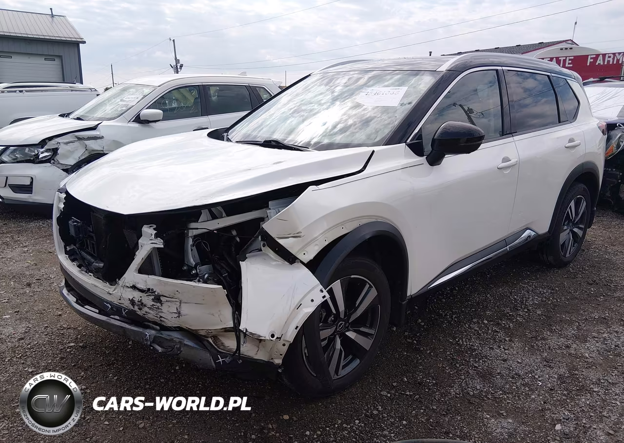 2022 Nissan Rogue Sl Intelligent Awd VIN:JN8BT3CB4NW334555 - 2
