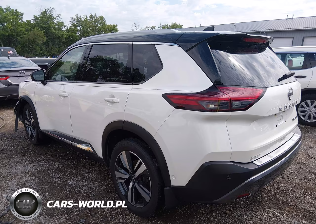 2022 Nissan Rogue Sl Intelligent Awd VIN:JN8BT3CB4NW334555 - 3