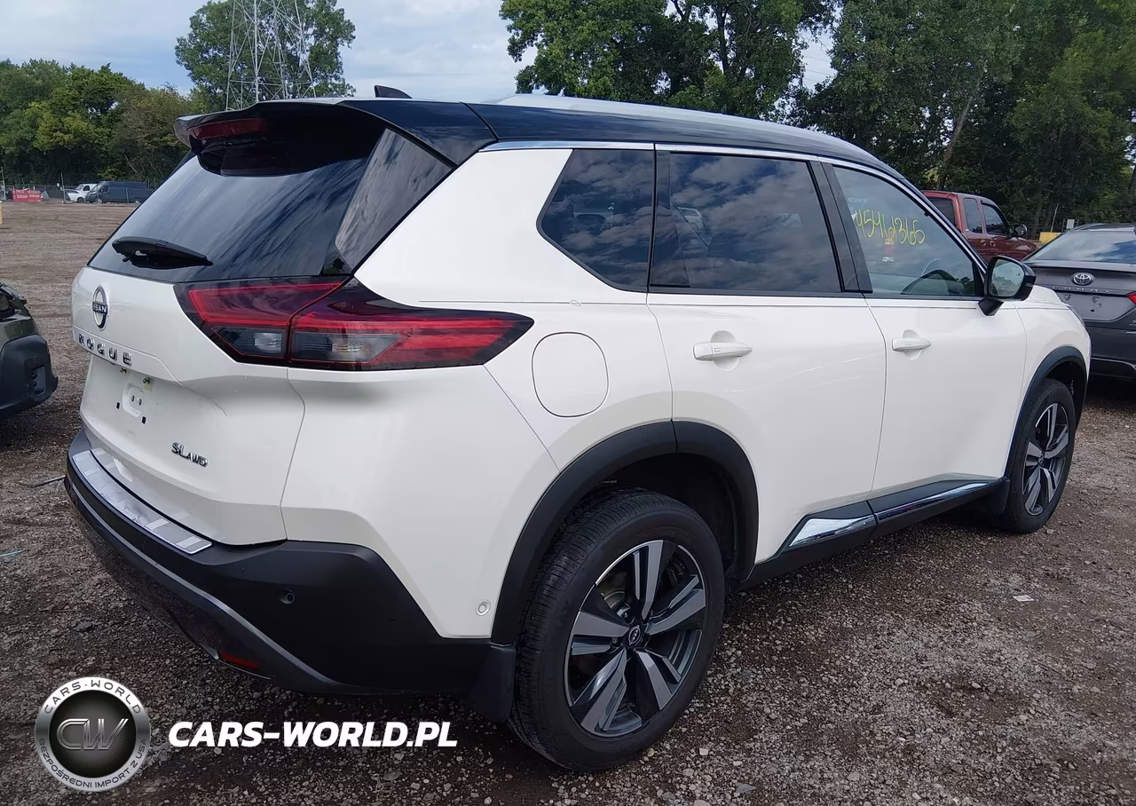 2022 Nissan Rogue Sl Intelligent Awd VIN:JN8BT3CB4NW334555 - 4