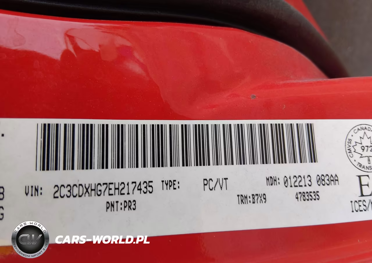 2014 Dodge Charger Sxt VIN:2C3CDXHG7EH217435 - 9